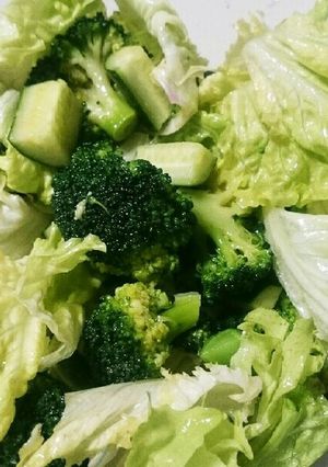 簡単☆癖になる味の緑黄色野菜中華サラダ-レシピのメイン写真