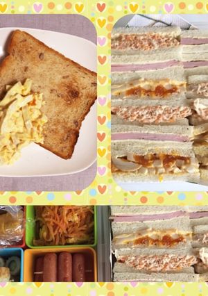 簡単★煮卵サンド-レシピのメイン写真