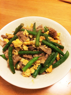 みんな喜ぶ!いんげんと豚肉炒め-レシピのメイン写真