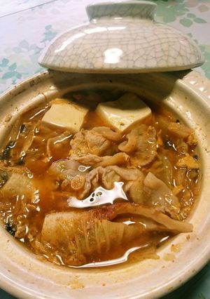 おでんリメイク！簡単キムチ鍋-レシピのメイン写真