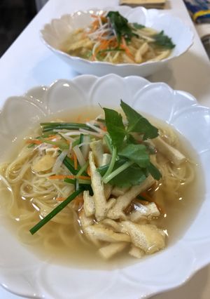 熱々！カッペリーニ・日本スタイル-レシピのメイン写真