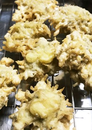 しらすのかき揚げ【男の居酒屋メニュー】-レシピのメイン写真