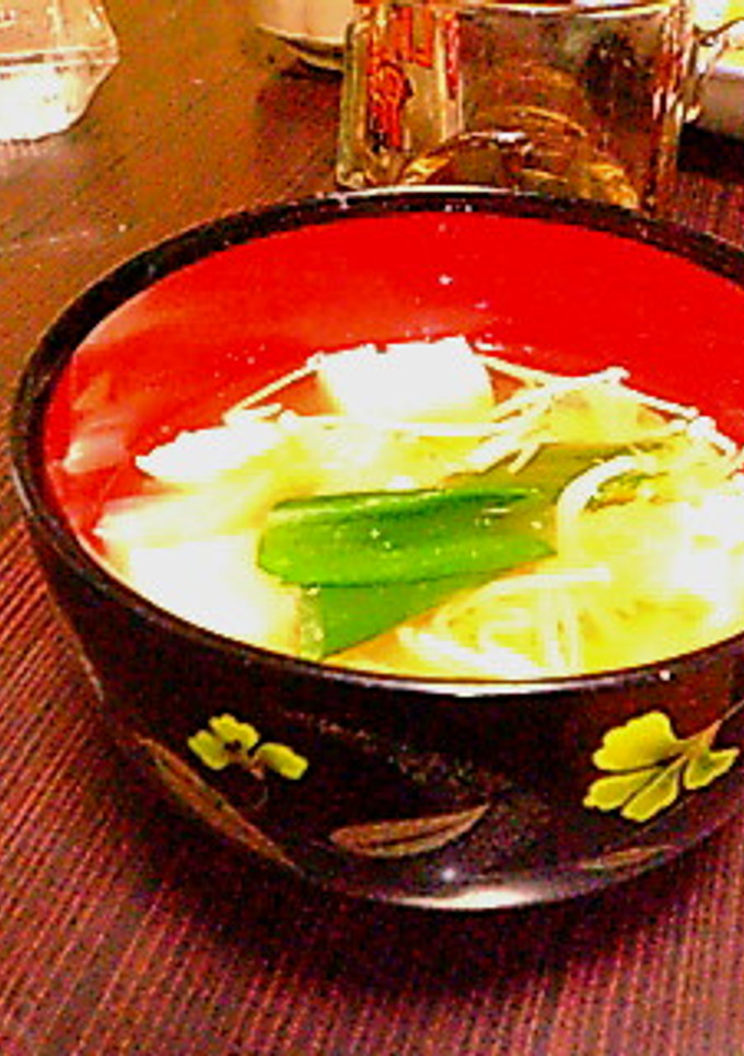 野菜たっぷりあったか和風汁！-レシピのメイン写真