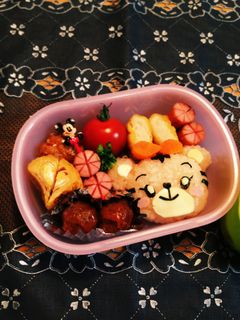 キャラ弁♡はなちゃん♡-レシピのメイン写真