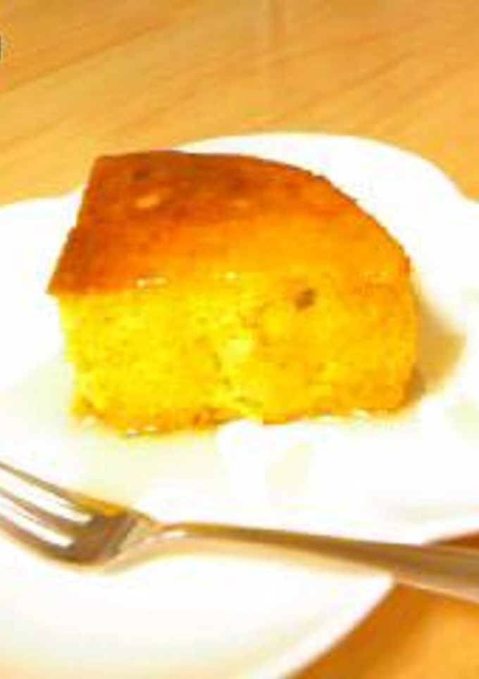 かぼちゃとおからの和ケーキ-レシピのメイン写真