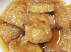 レンジで簡単!!きつねうどんのおあげ-レシピのメイン写真