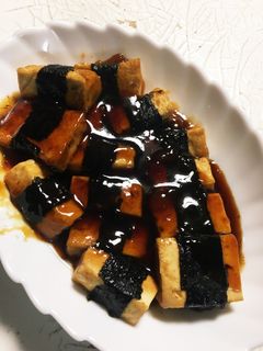 豆腐の甘辛炒め-レシピのメイン写真