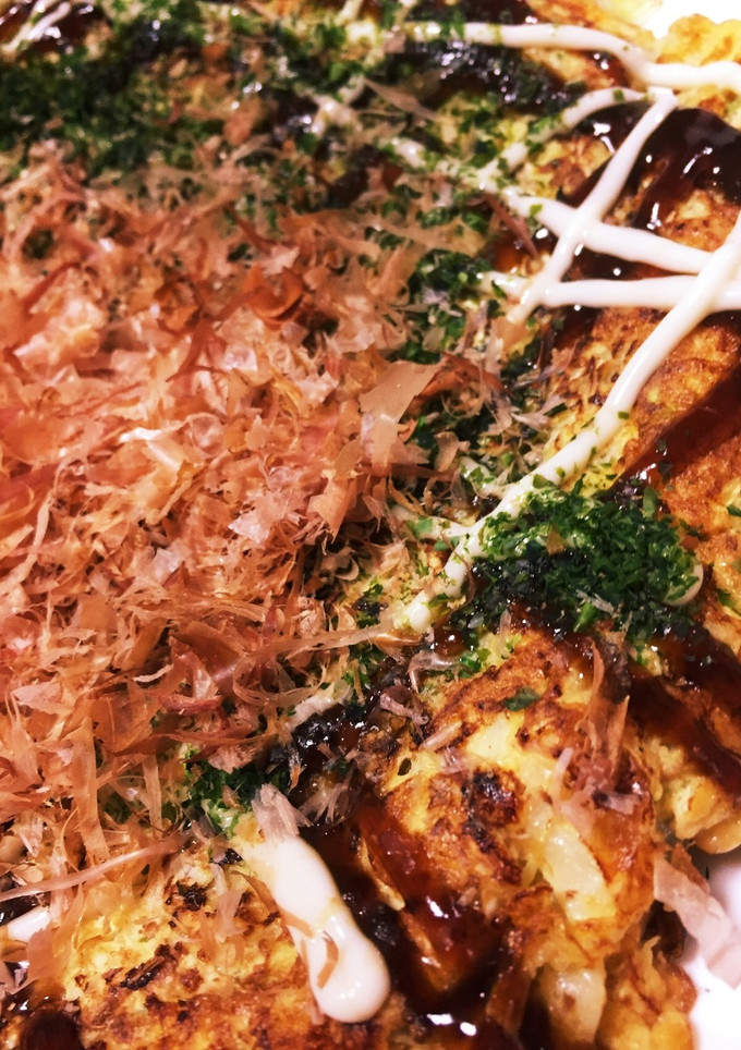 粉なし♡お好み焼き風-レシピのメイン写真