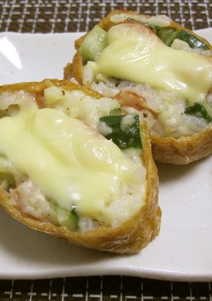 グラタン稲荷-レシピのメイン写真