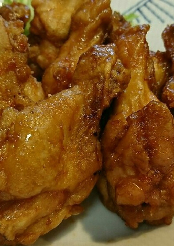 揚げ鶏手羽元のタレがらめ-レシピのメイン写真