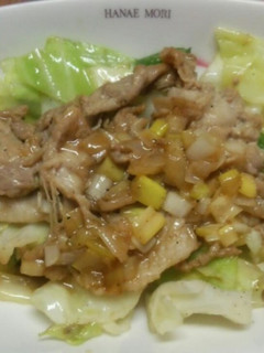 今日の晩御飯~豚肉のネギ塩焼き~-レシピのメイン写真