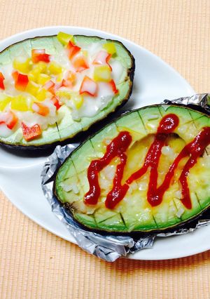 アボカドの前菜 温冷ハーフ&ハーフ-レシピのメイン写真