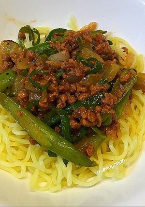 ガパオライスの素であんかけ焼きそば風-レシピのメイン写真
