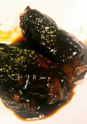 ポークリブのワイン煮込み-レシピのメイン写真