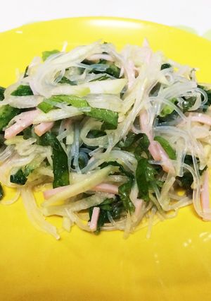 残り物で料亭の味☆春雨サラダ-レシピのメイン写真