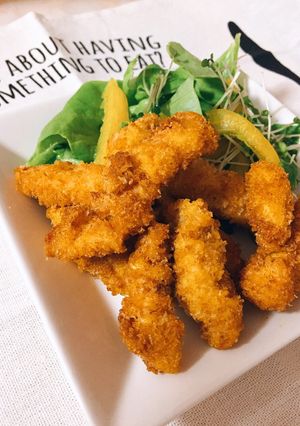 簡単！ヘルシーささ身のカレー風味フライ-レシピのメイン写真