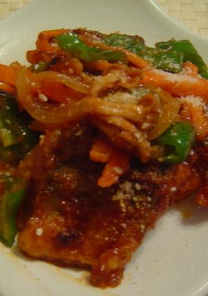 ★簡単！さんまのカレーケチャップ炒め★-レシピのメイン写真