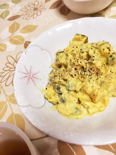 余った南瓜の煮物でサラダ-レシピのメイン写真