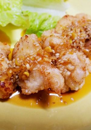 油淋鶏(鶏むね肉)-レシピのメイン写真