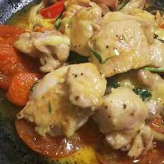 รูปของ ハーブソルトde 鶏肉と大葉のチーズ焼き