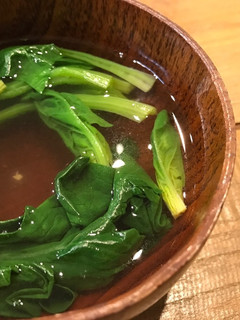 白だしで簡単*ほうれん草のお吸い物-レシピのメイン写真
