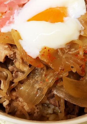 簡単定番のスピード丼★ヘルシー牛丼-レシピのメイン写真