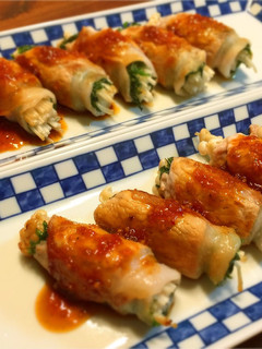 えのきと大葉の豚ロース巻き♡-レシピのメイン写真