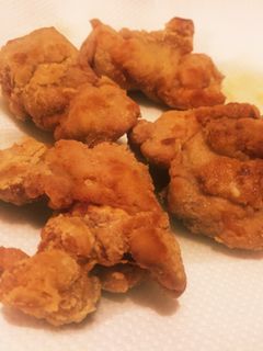 簡単!オリーブオイルでカリカリ塩唐揚げ☆-レシピのメイン写真