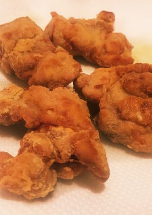 簡単！オリーブオイルでカリカリ塩唐揚げ☆-レシピのメイン写真