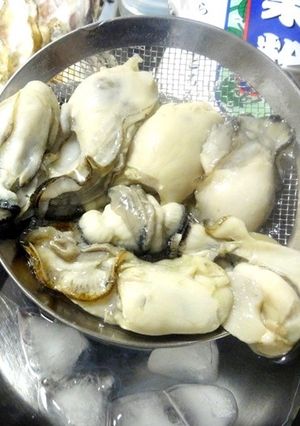 牡蠣の下ごしらえ-レシピのメイン写真