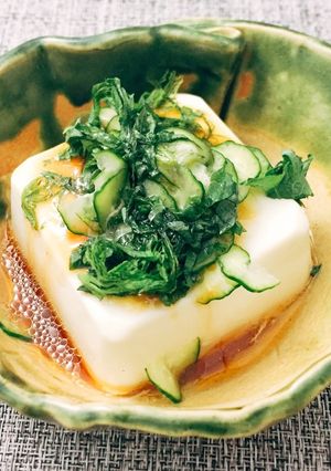 中華ドレッシングで冷奴-レシピのメイン写真