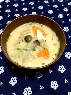 酒粕汁 ある物で簡単♬-レシピのメイン写真