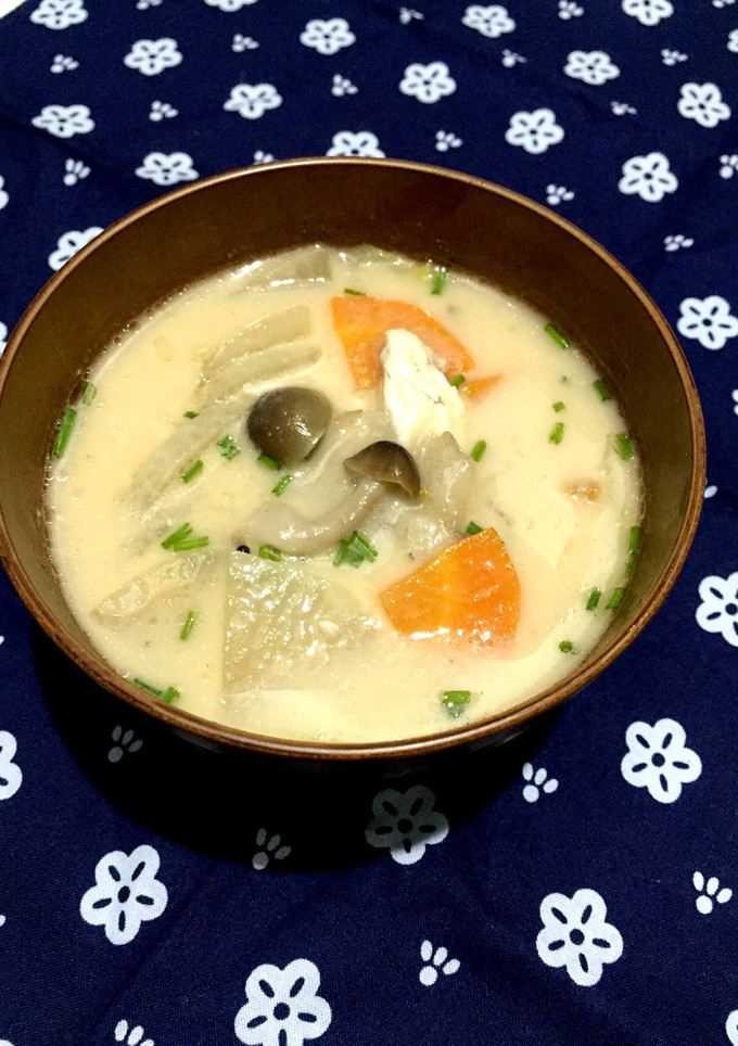 酒粕汁 ある物で簡単♬-レシピのメイン写真