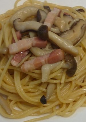 ランチにささっと♥きのこの和風パスタ-レシピのメイン写真