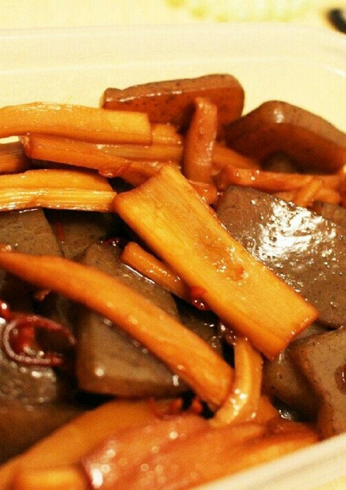こんにゃくとメンマの炒め物-レシピのメイン写真