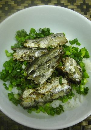 超簡単！オイルサーディン丼-レシピのメイン写真