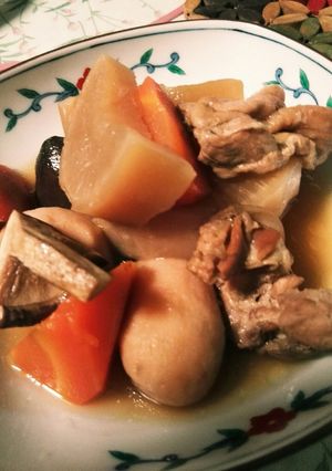 旦那の好物スイッチぽんで味がしみた煮物-レシピのメイン写真
