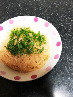 春雨の明太子炒め-レシピのメイン写真