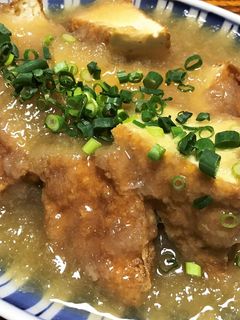 厚揚げのみぞれあんかけ♪-レシピのメイン写真