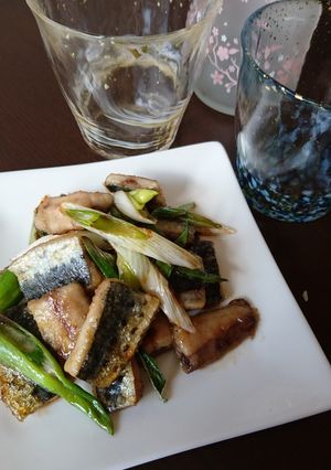 鰯と葱の蒲焼き風-レシピのメイン写真