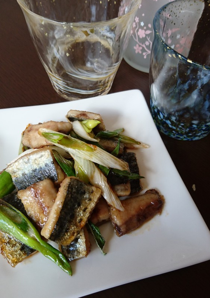 鰯と葱の蒲焼き風-レシピのメイン写真