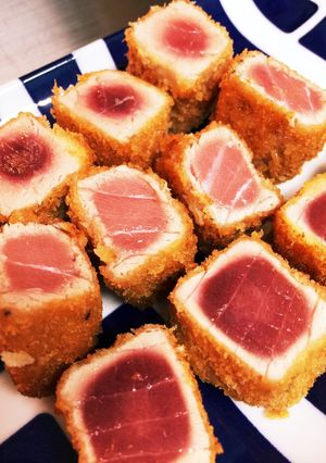 マグロカツ！ひとくちサイズ&旨し-レシピのメイン写真