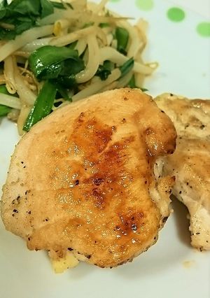 鶏むね肉のチーズはさみ焼き♡-レシピのメイン写真