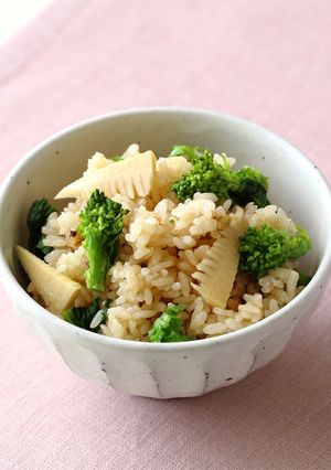 たけのこのみそ炊き込みご飯-レシピのメイン写真