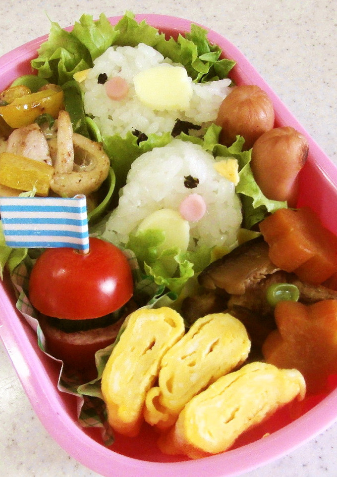 幼稚園　お弁当　ひよこ-レシピのメイン写真