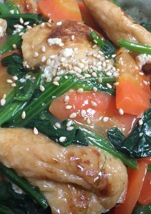 簡単油抜き！我が家のやみつき油揚煮-レシピのメイン写真