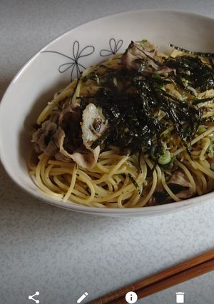 高菜としらすの和風パスタ☆-レシピのメイン写真
