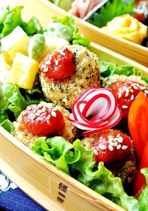お弁当に☺はんぺんとツナの青海苔コロッケ-レシピのメイン写真