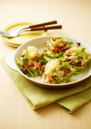 春野菜のラザニア風パワーサラダ-レシピのメイン写真