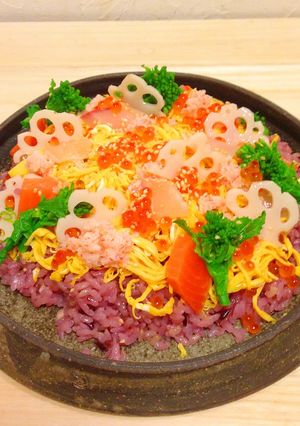 ひなまつり ちらしずし 玄米-レシピのメイン写真